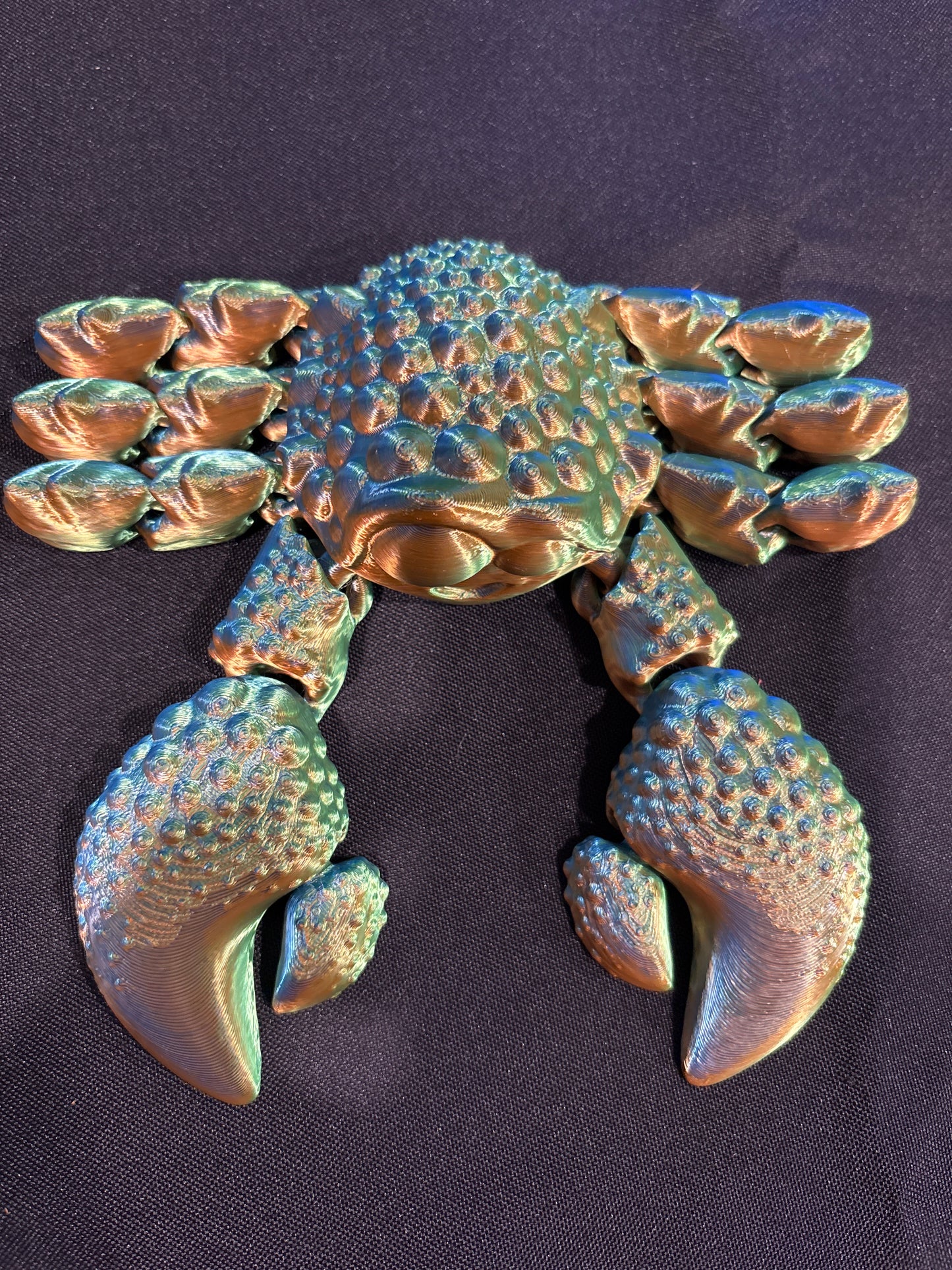 Articulated crab